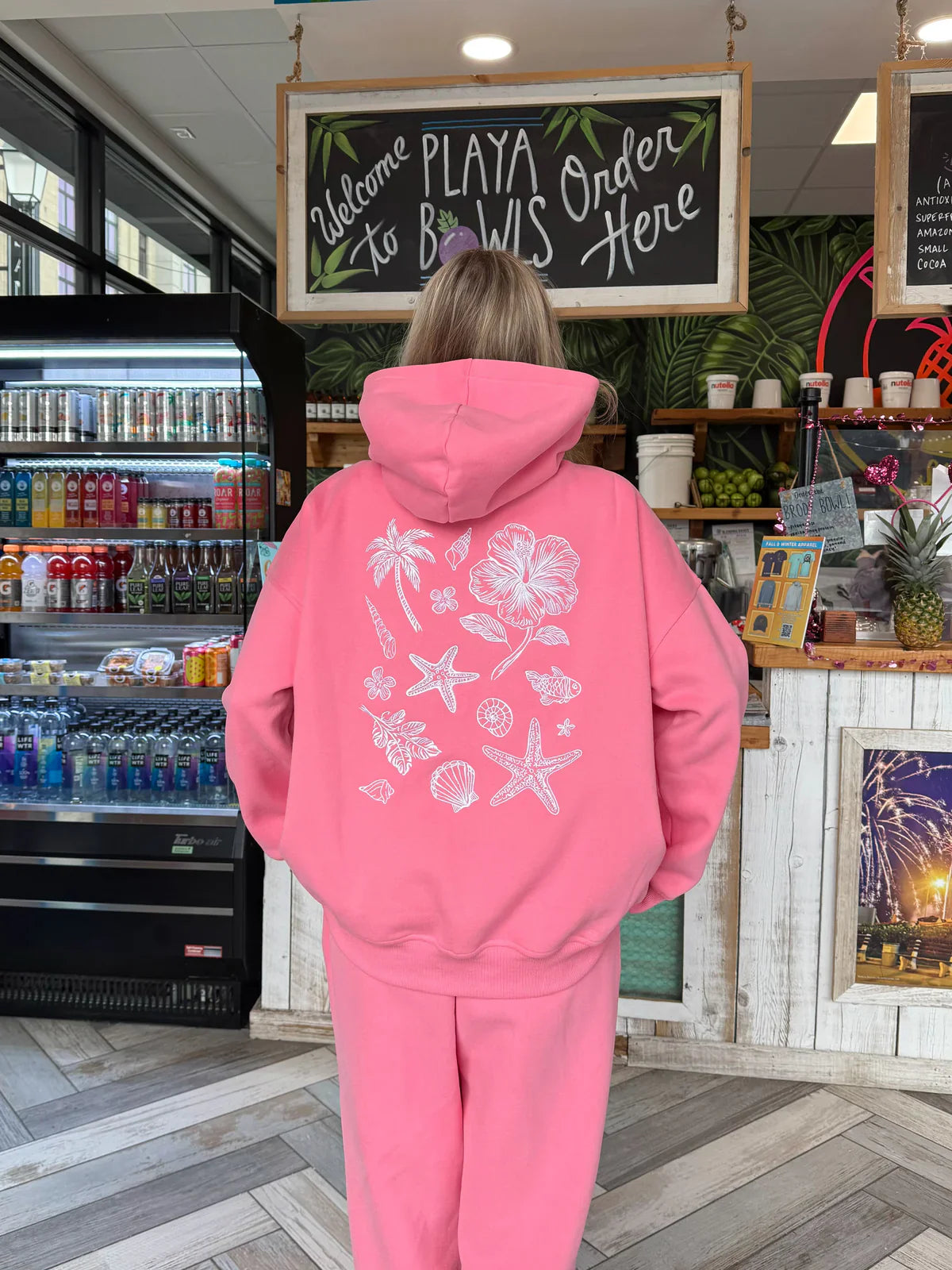 Perlgrau & Pink Tropische Kollektion