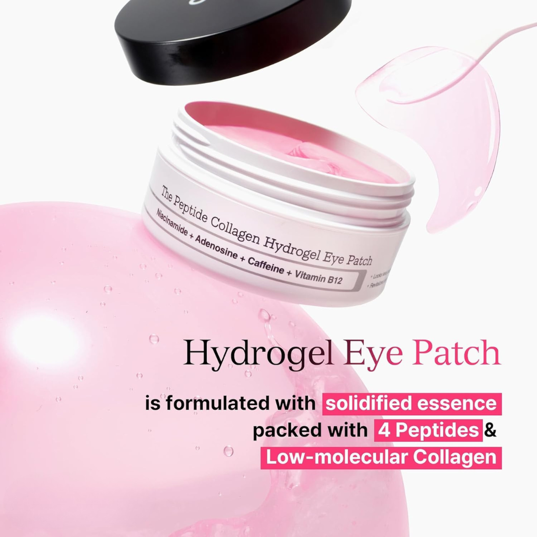The Peptide Collagen Hydrogel Eye Patch for Puffy Eyes and Dark Circles