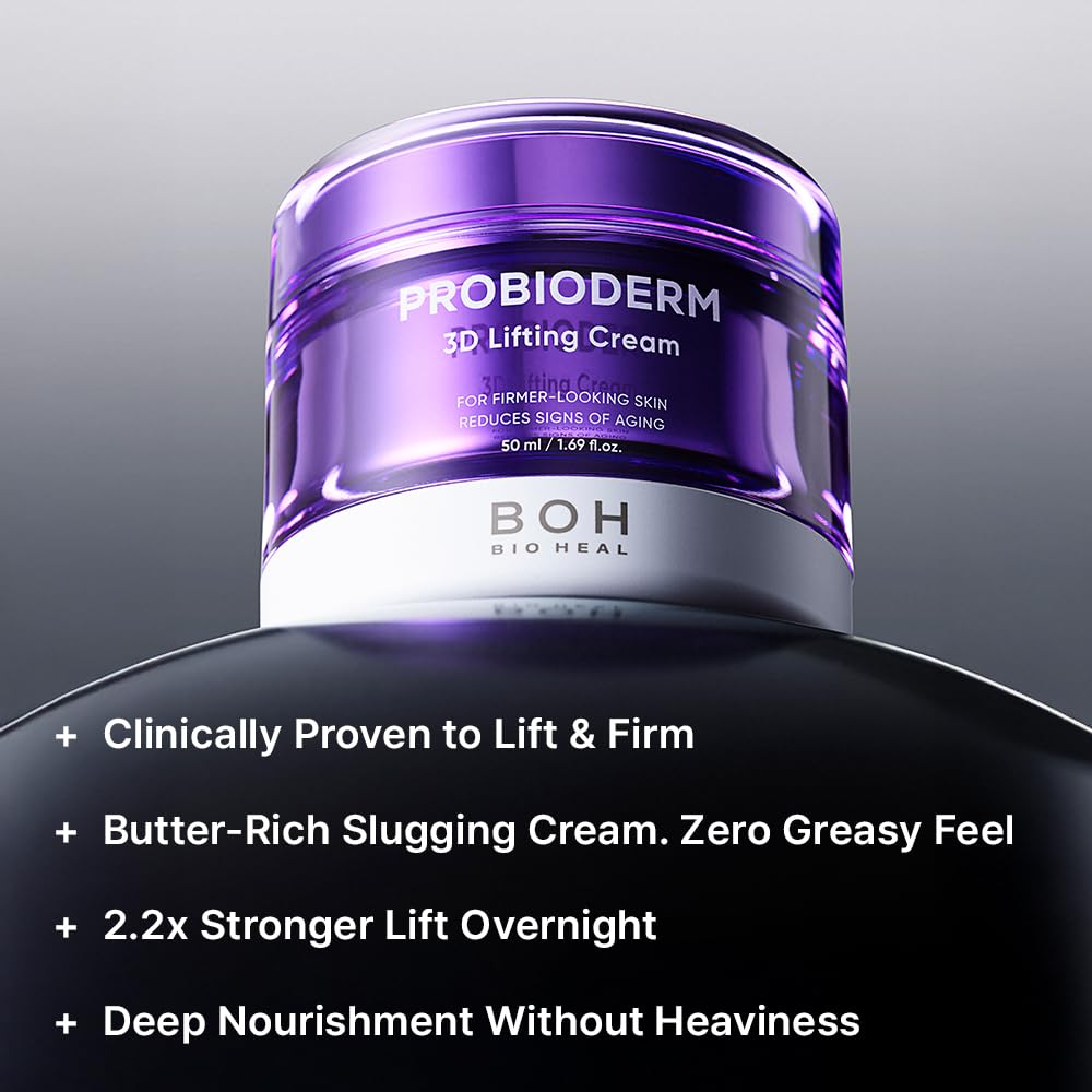 Probioderm 3D Lifting Cream – 17-Peptide Firming Moisturizer