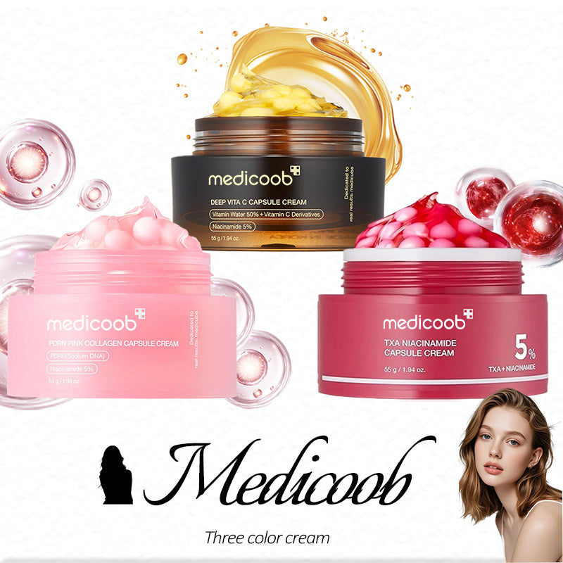 🔥 Zeitlich begrenztes Angebot – Virales Boba-Kapsel-Creme-Set für unebene Haut