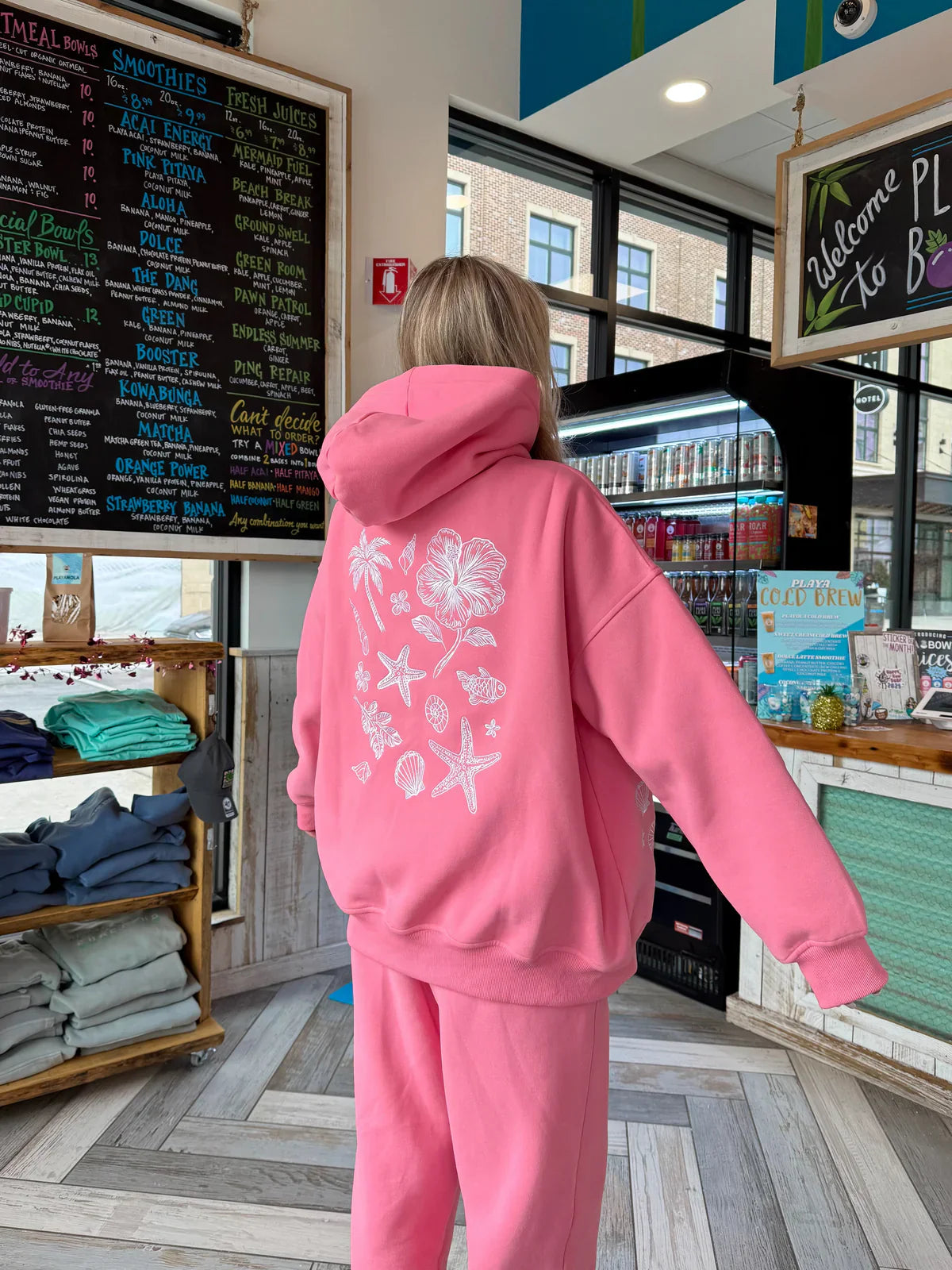 Perlgrau & Pink Tropische Kollektion