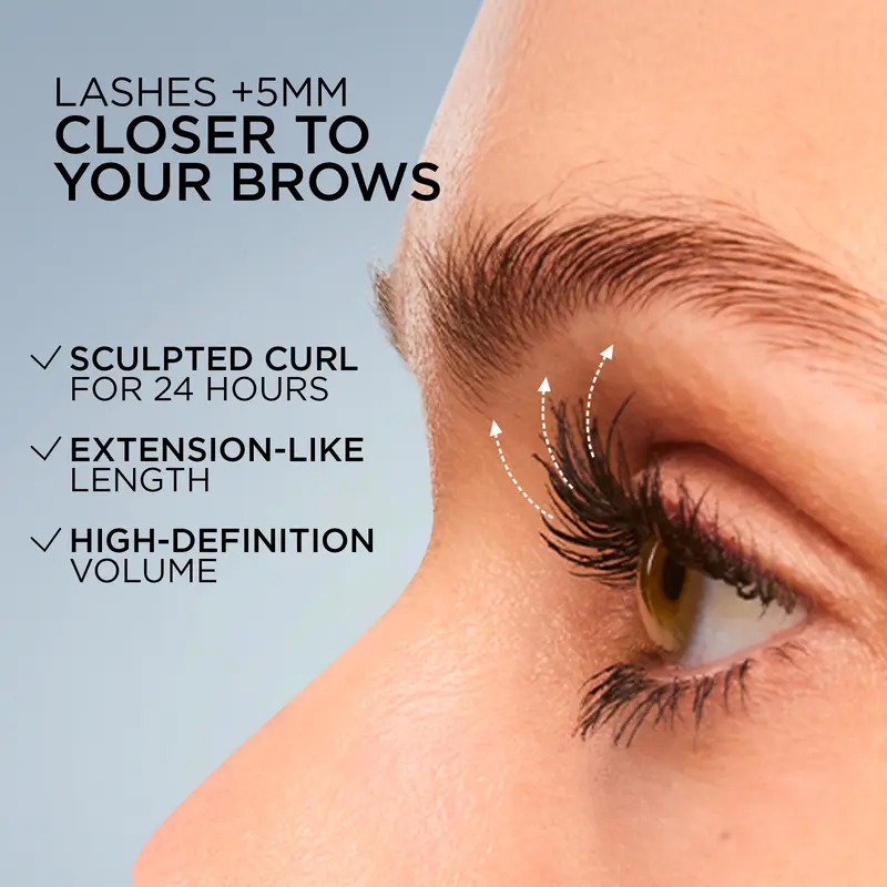 Waterproof Extensionist Mascara – Lift, Curl & Define All Day