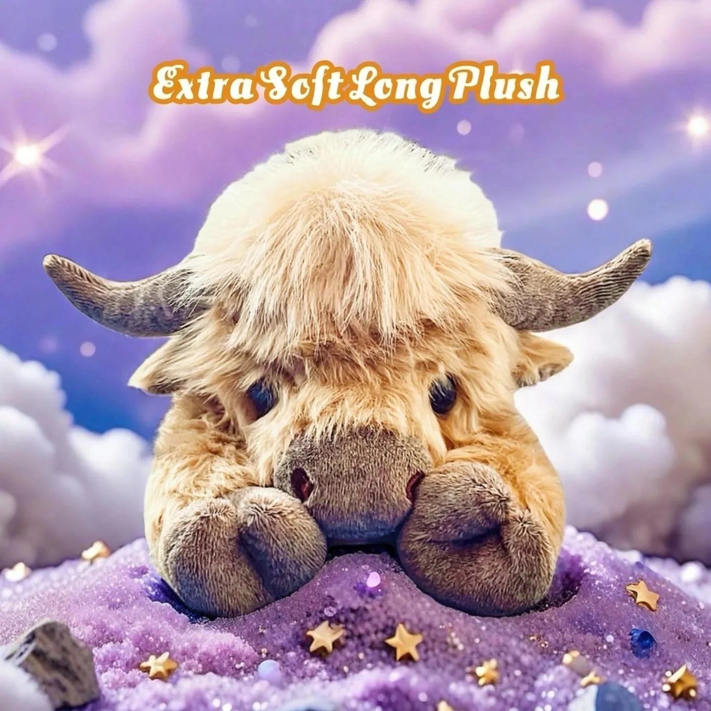 Cute Cartoon Highland Cow Plüschtier - Heiße Aktion 50% Rabatt 🔥