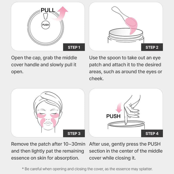 The Peptide Collagen Hydrogel Eye Patch for Puffy Eyes and Dark Circles