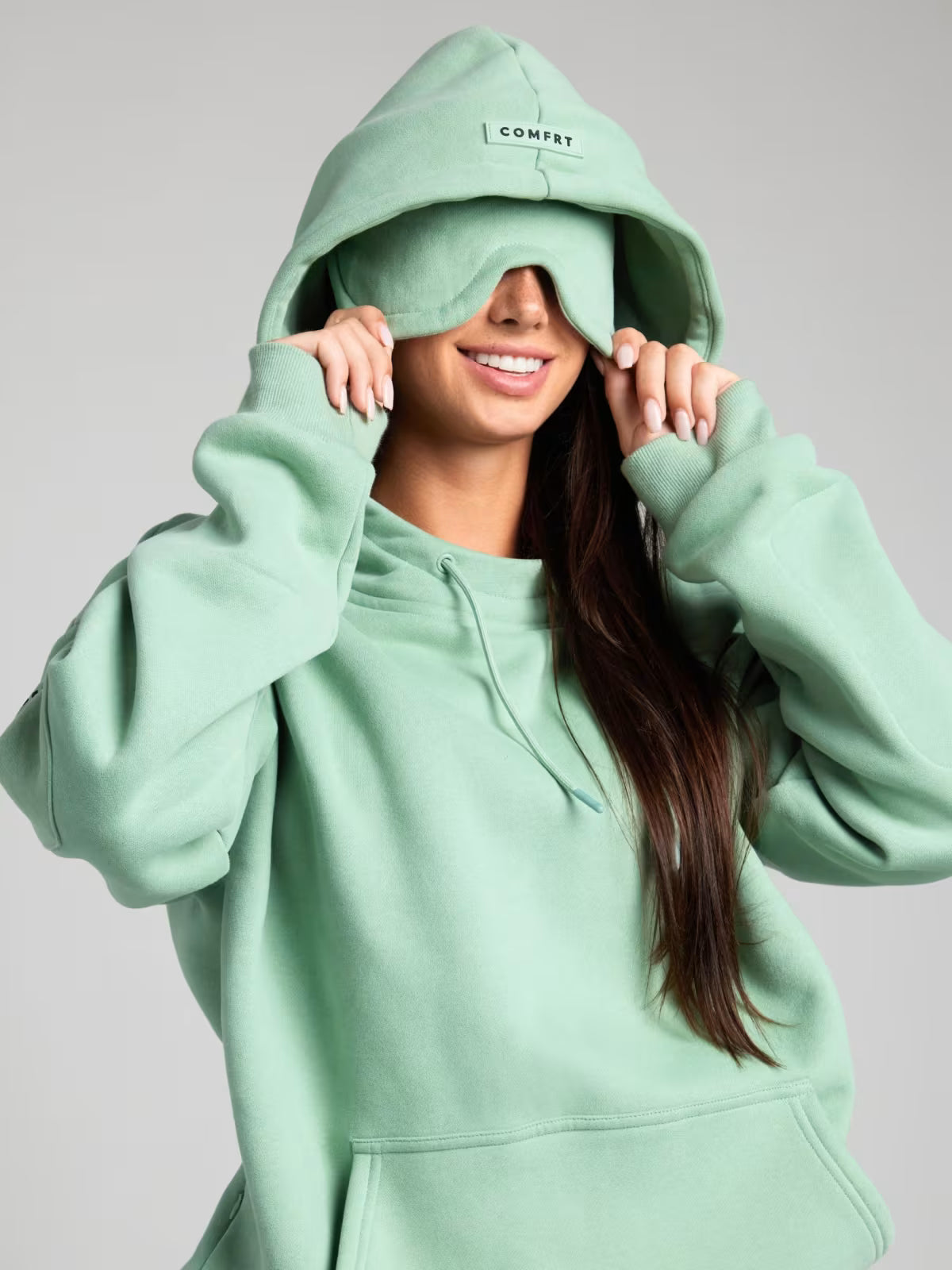 Reise-Hoodie im Flugzeugmodus