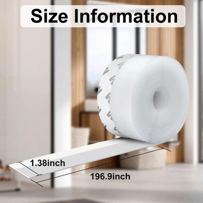 16.4Ft Door Weather Stripping – Draft Stopper for Doors & Windows