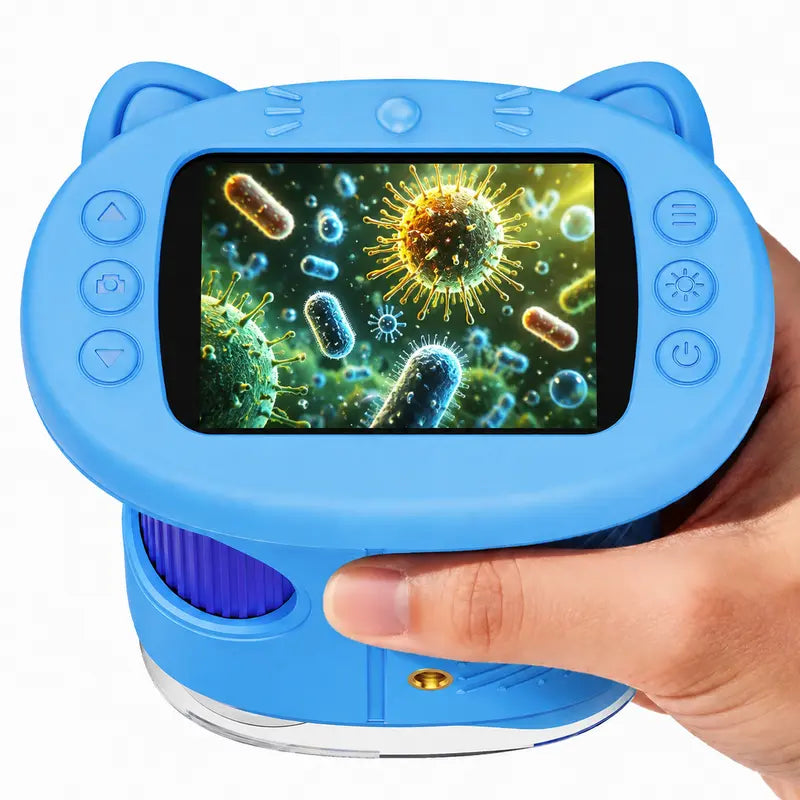 1000X Digital Microscope for Kids: 4K Screen & Real Science Explorer