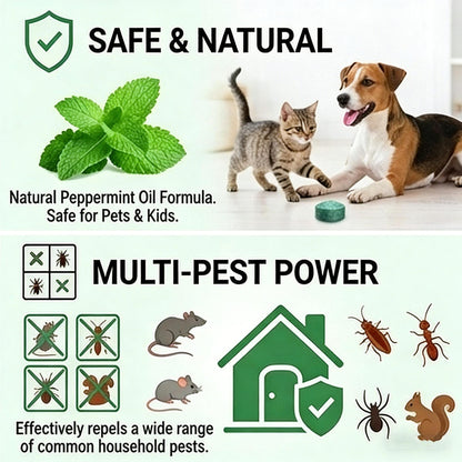 12-Pack Natural Peppermint Oil Mouse Repellent