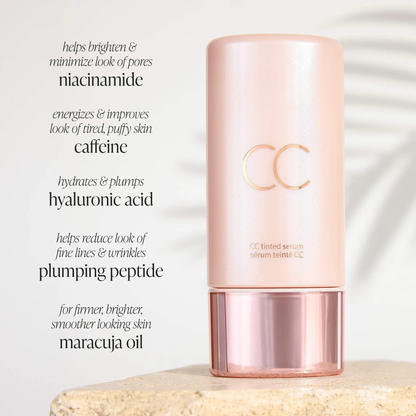 Creaseless SPF 30 Mineral Powder Sunscreen + Color Correcting Tinted Serum
