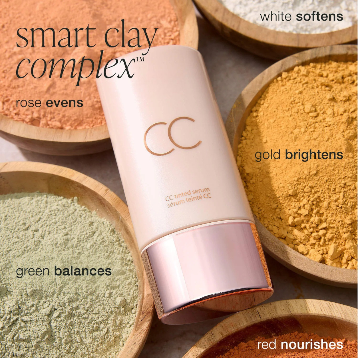 Creaseless SPF 30 Mineral Powder Sunscreen + Color Correcting Tinted Serum