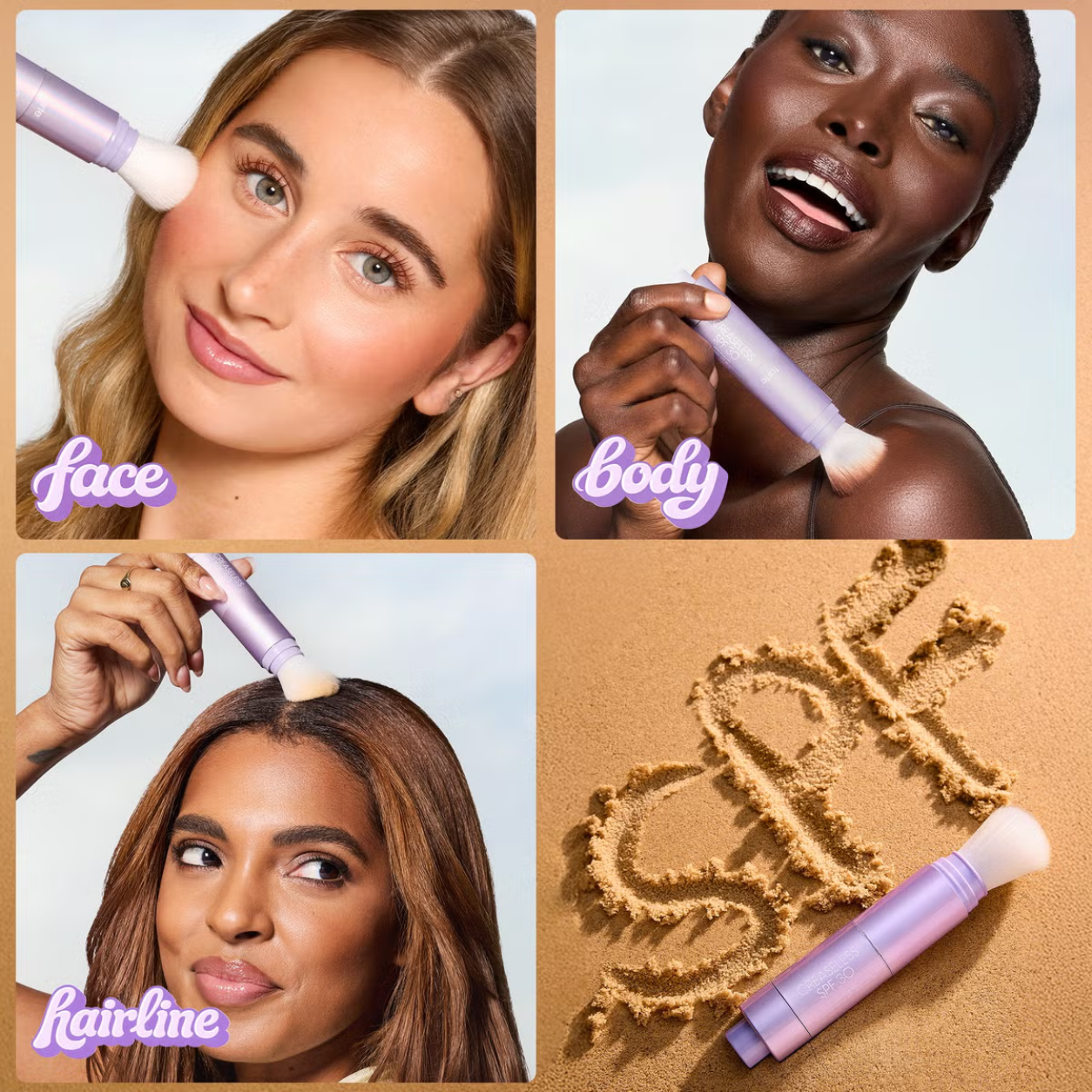 Creaseless SPF 30 Mineral Powder Sunscreen + Color Correcting Tinted Serum