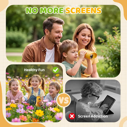1000X Digital Microscope for Kids: 4K Screen & Real Science Explorer