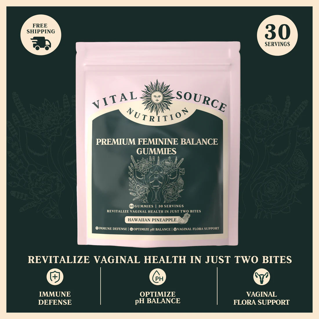 Vital Feminine Balance Gummies