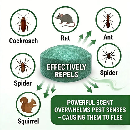12-Pack Natural Peppermint Oil Mouse Repellent