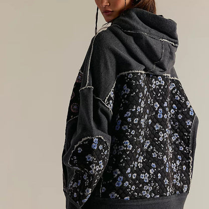 Aster Quilted Hoodie