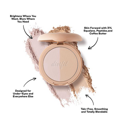 The Blurring & Brightening Talc-Free Setting Powder - Last Day! Free Makeup Brush 🎁