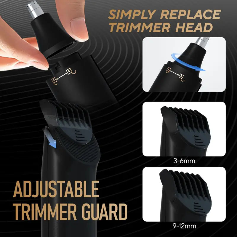 Pain-Free 2-in-1 Intimate & Body Trimmer – Waterproof Ceramic Blades