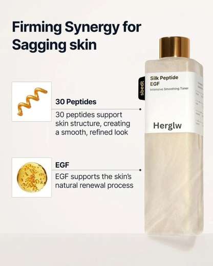 HerGlw EGF Silk-Firm Toner: Forehead & Fine Line Lifting Complex