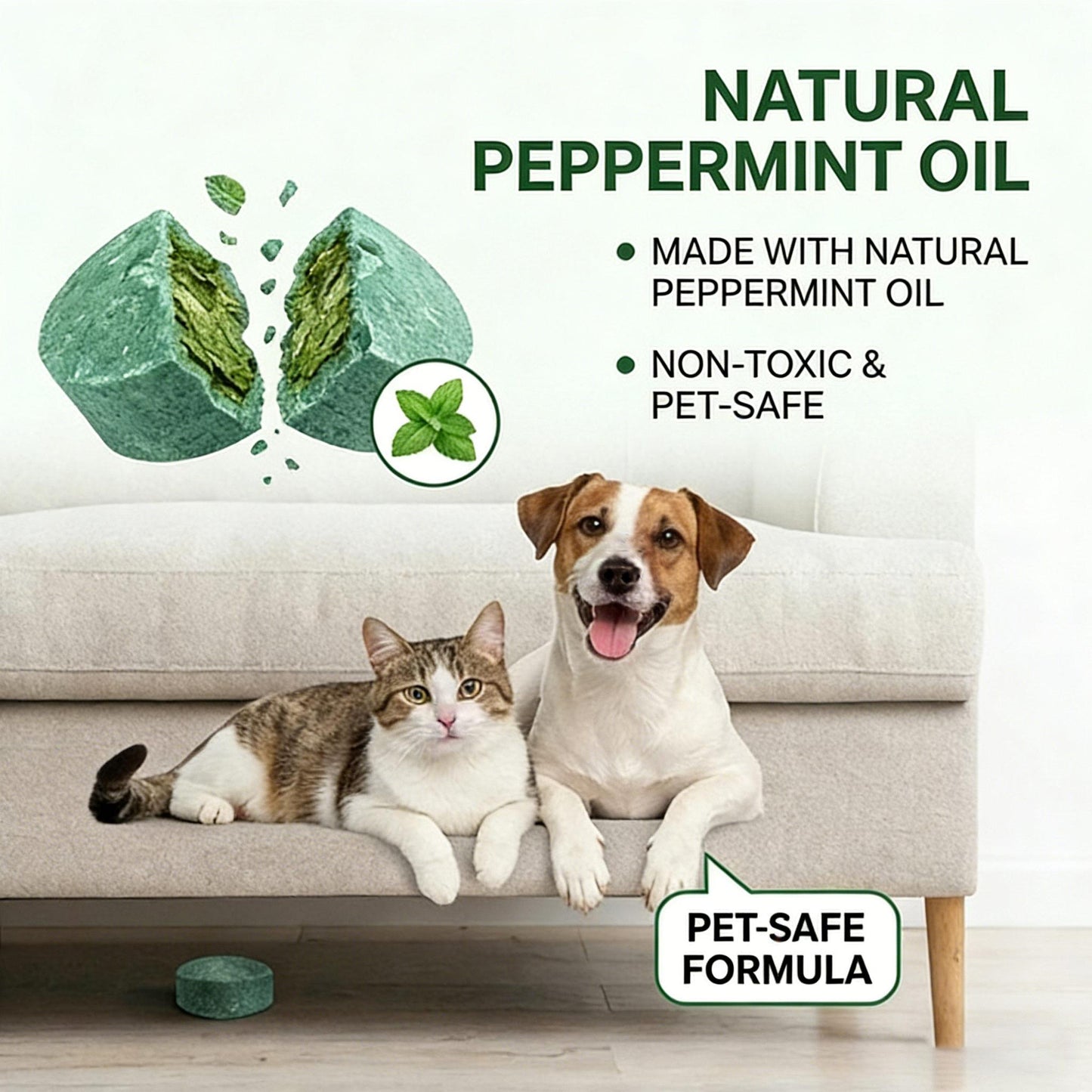 12-Pack Natural Peppermint Oil Mouse Repellent