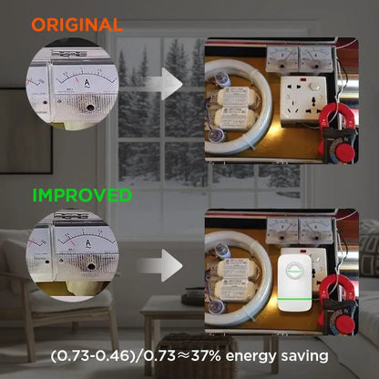 Smart Plug-In Power Saver Box – Energy Saving Device (US Plug, 90–250V)