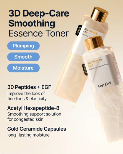 HerGlw EGF Silk-Firm Toner: Forehead & Fine Line Lifting Complex