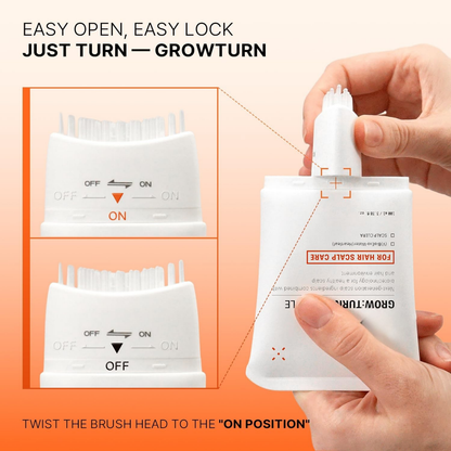Growturn Hair Growth Serum with Built in Brush
