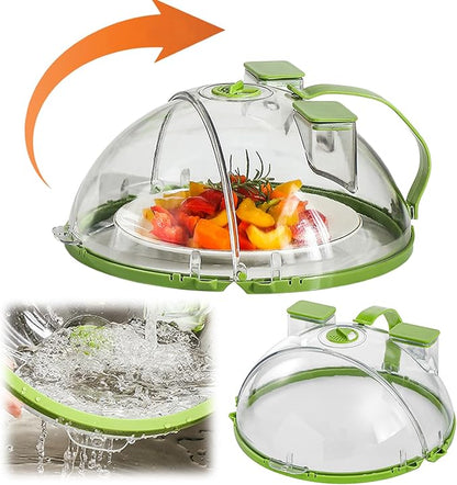 2-in-1 Microwave Splatter Cover & Steamer