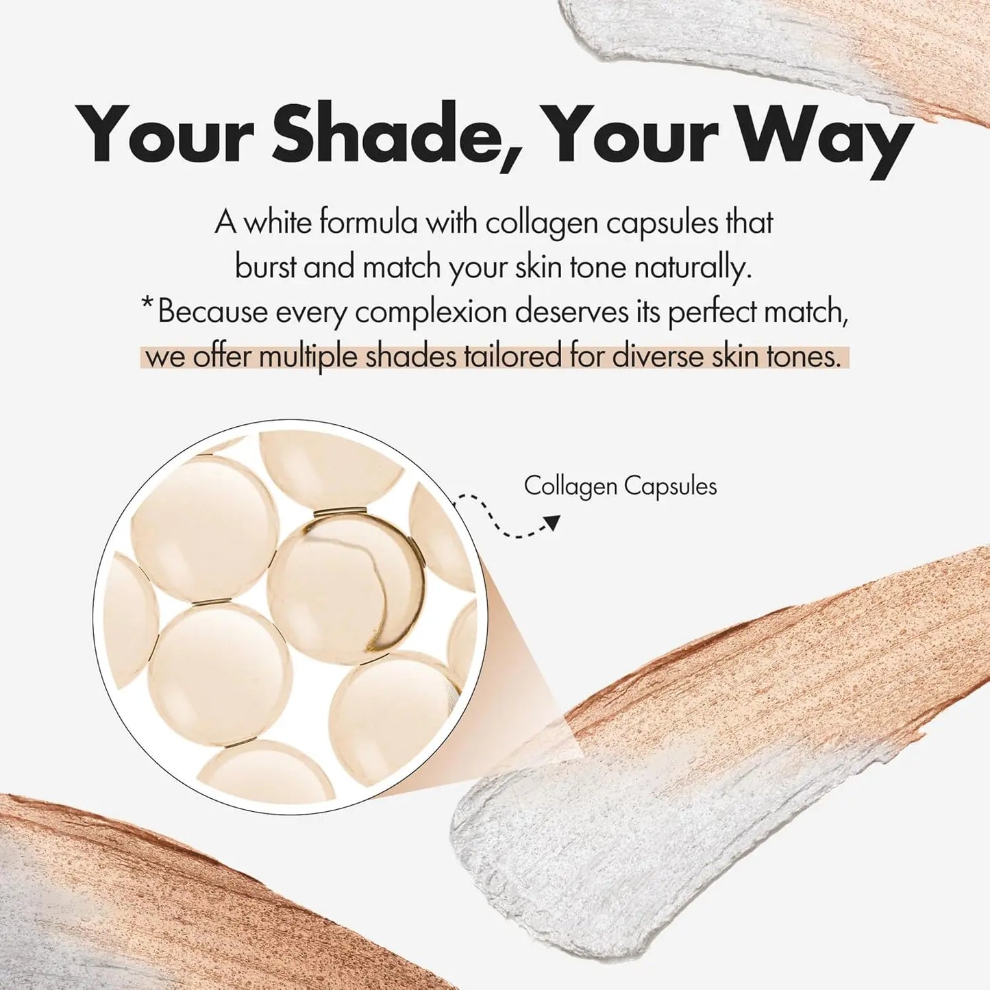 Color-Changing Foundation Stick with Built-In Brush - Full Coverage Cream Base