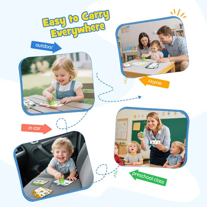 Roar & Learn Dinosaur Flash Cards – 148 Interactive Phonics Cards