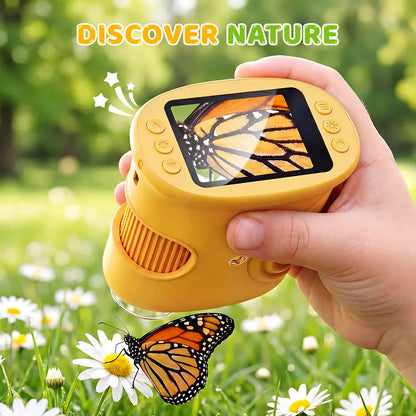 1000X Digital Microscope for Kids: 4K Screen & Real Science Explorer