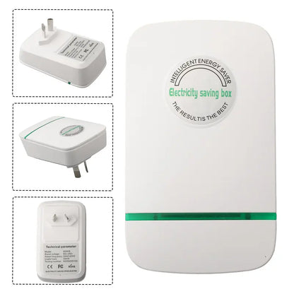 Smart Plug-In Power Saver Box – Energy Saving Device (US Plug, 90–250V)