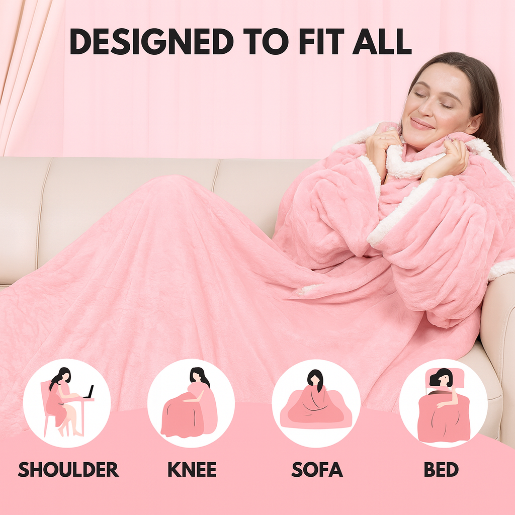 Herglw HeatHug Blanket - Your All-Over Warmth Companion