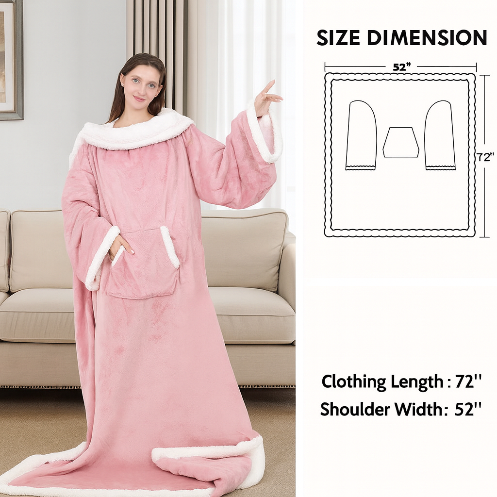 Herglw HeatHug Blanket - Your All-Over Warmth Companion