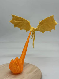 Golden dragon red fire