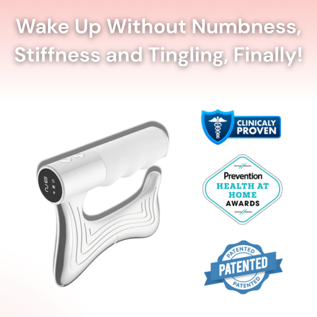 Glwria™ 3-in-1 Fascia Relief System - Heat · Vibration · EMS