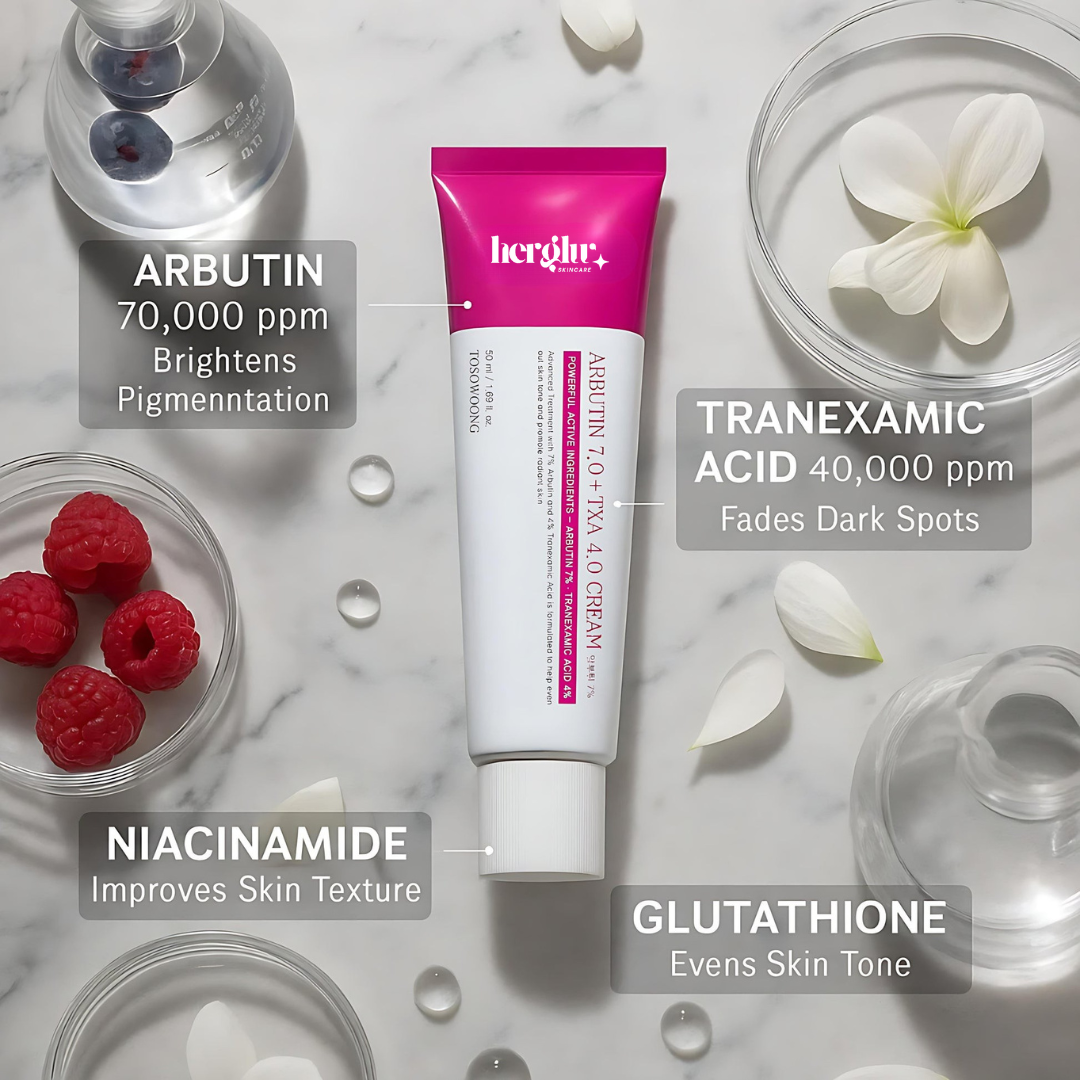 Revive Cream: Arbutin 7% + Tranexamic Acid 4% - Glow & Even Skin Tone