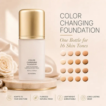 HERGLW Color Changing Skincare Foundation: Light & Hydrating