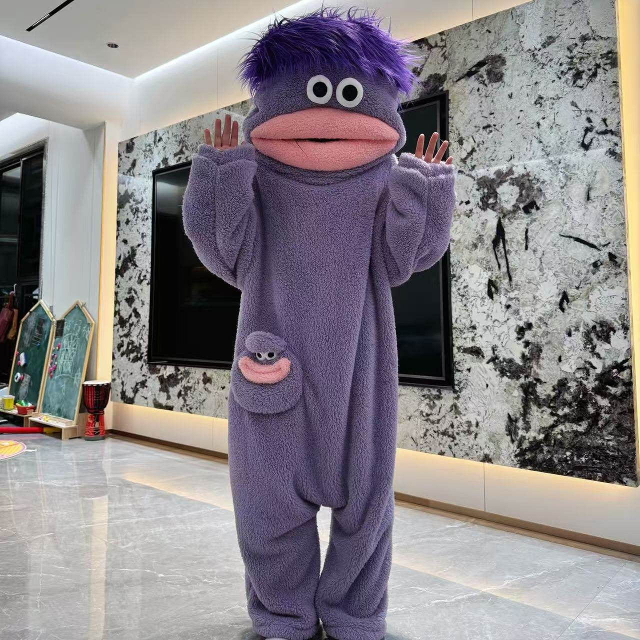 Big Mouth Silly Monster Pajamas for Kids & Adults