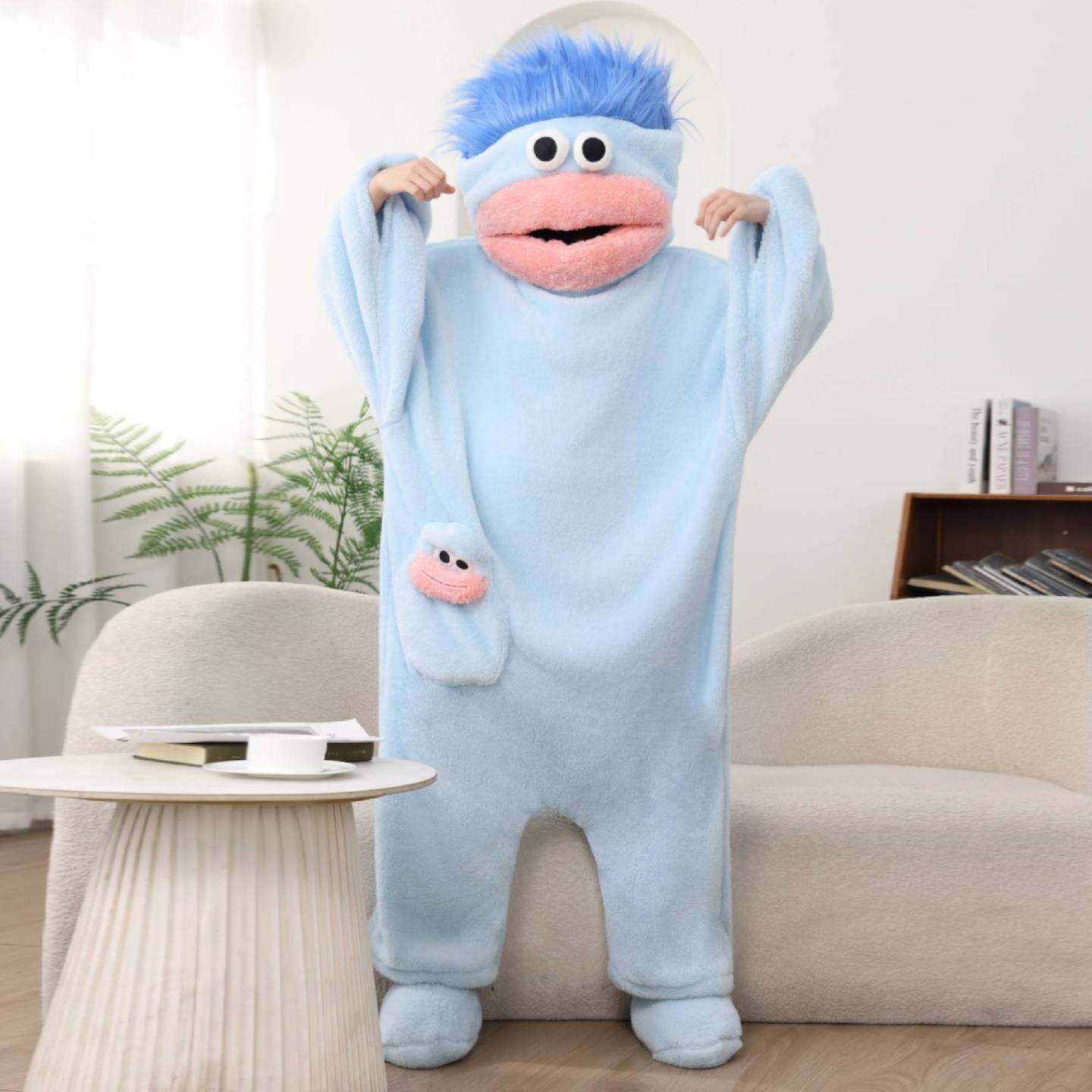 Big Mouth Silly Monster Pajamas for Kids & Adults