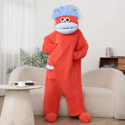 Big Mouth Silly Monster Pajamas for Kids & Adults