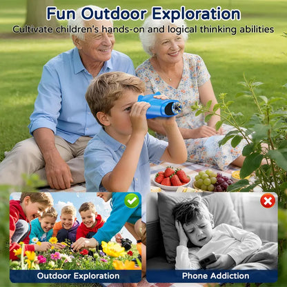 1000X Digital Microscope for Kids: 4K Screen & Real Science Explorer
