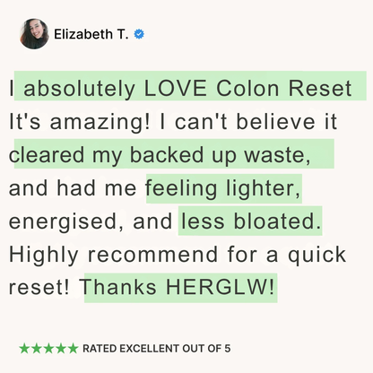 14-Day Colon Reset Capsules: Beat Bloating + Digest Naturally