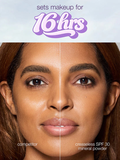 Creaseless SPF 30 Mineral Powder Sunscreen + Color Correcting Tinted Serum