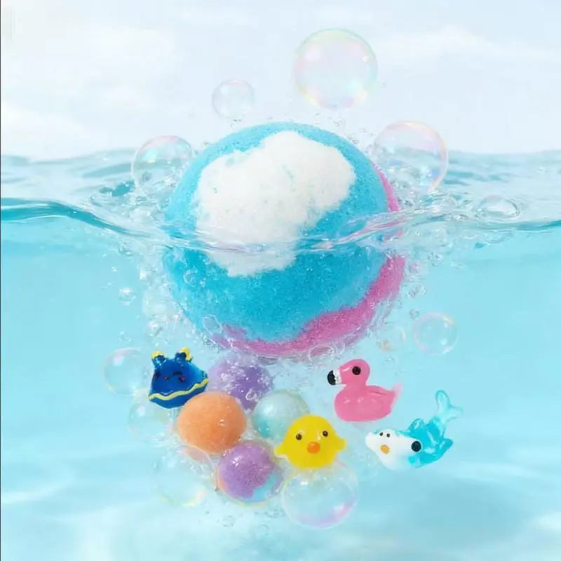 Kids Surprise Bath Bomb Gift Set – 12 Pack with Hidden Toys