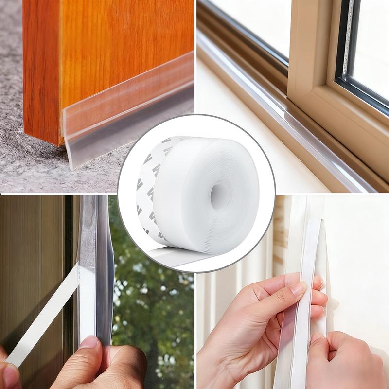 16.4Ft Door Weather Stripping – Draft Stopper for Doors & Windows