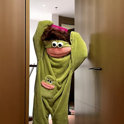 Big Mouth Silly Monster Pajamas for Kids & Adults