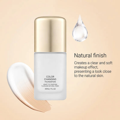 HERGLW Color Changing Skincare Foundation: Light & Hydrating