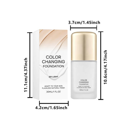 HERGLW Color Changing Skincare Foundation: Light & Hydrating