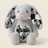 Personalized Bunny Photo Plushy: Soft Custom Keepsake
