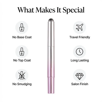 HERGLW Gel Nail Pen Set: Flawless & Portable